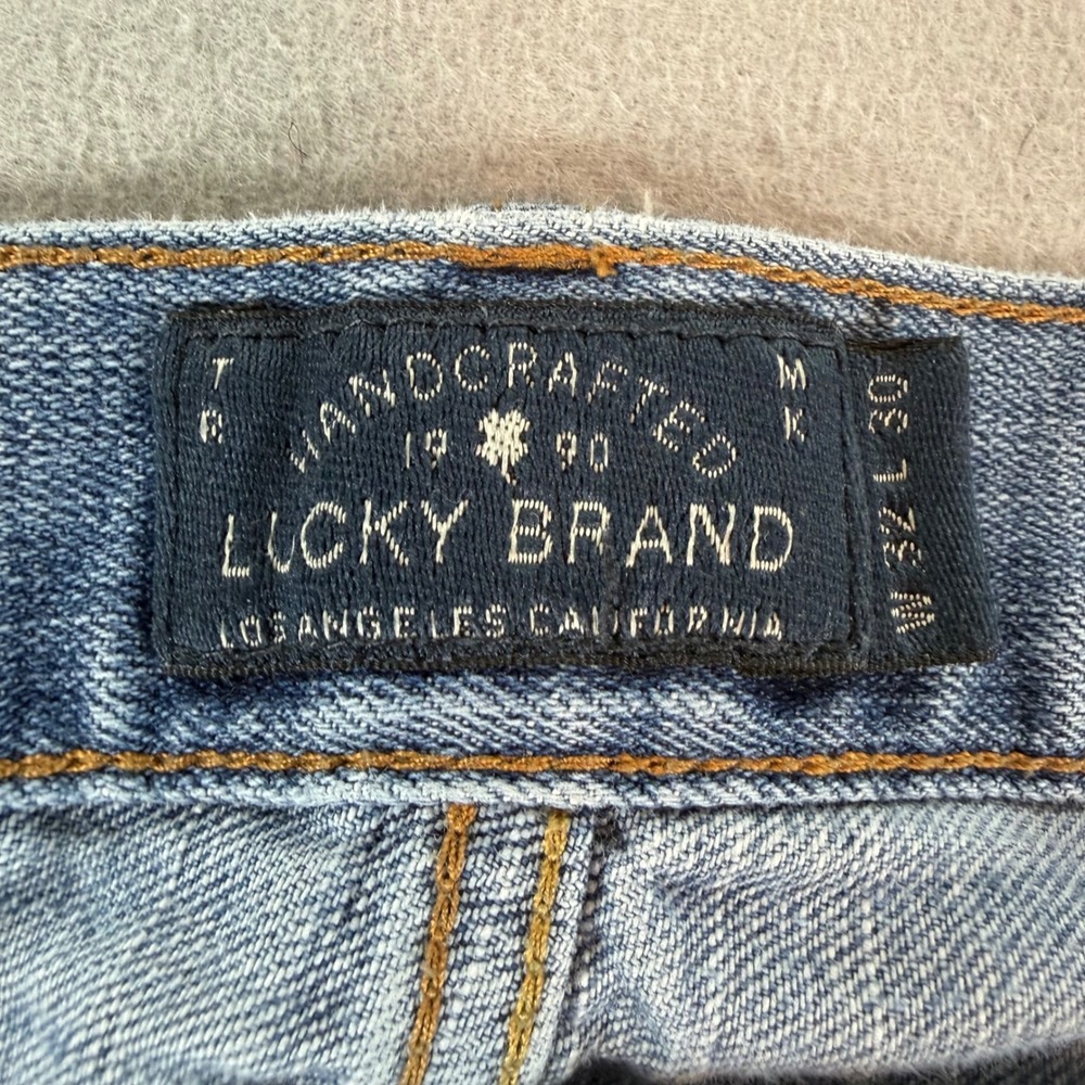 Lucky Brand 221 Original Straight Jeans Mens 32x30 Medium Wash Denim - Picture 8 of 13